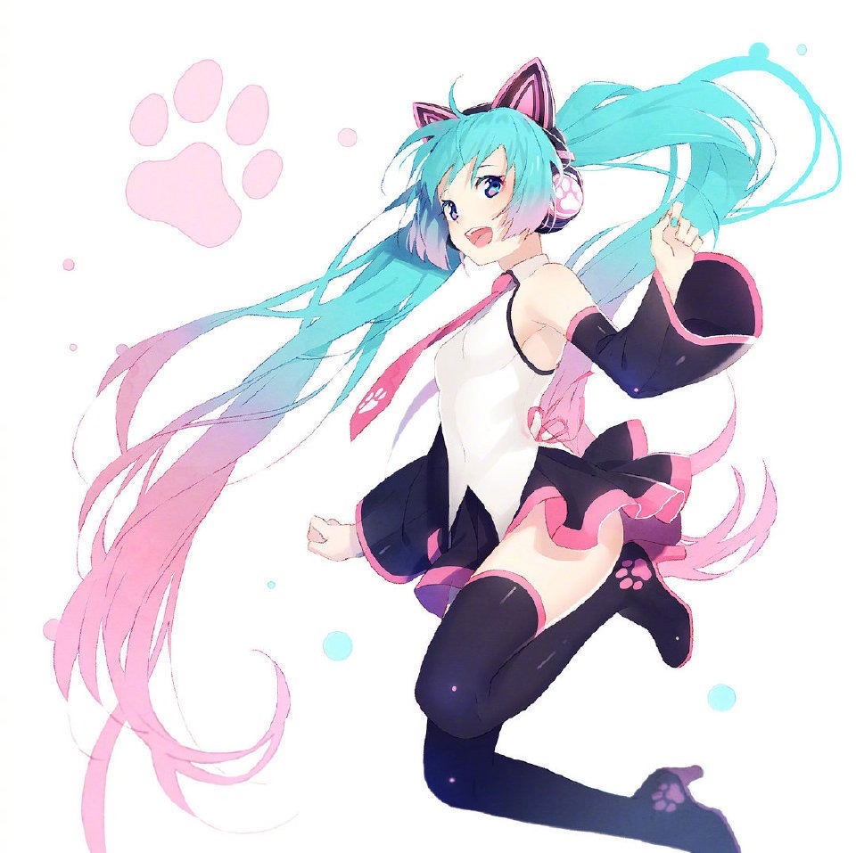 塑料|初音未来新款手办展示,原画清新可爱,发型采用半透明款式