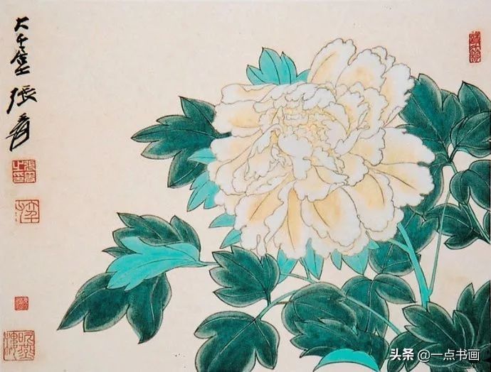 工笔&张大千 花鸟画100幅高清欣赏