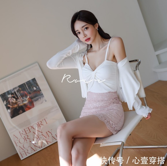 时尚|女神孙允珠时尚搭配:玛丽童话樱桃露珠优雅小开衫