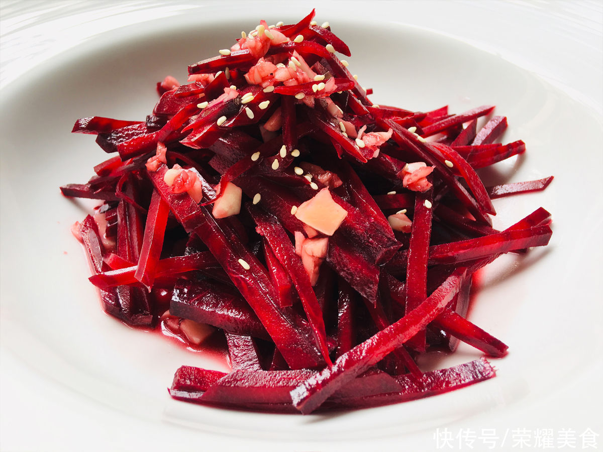 红菜头|盛夏,少吃青瓜多吃它,简单拌一拌,美味又解馋,遇见它别错过了