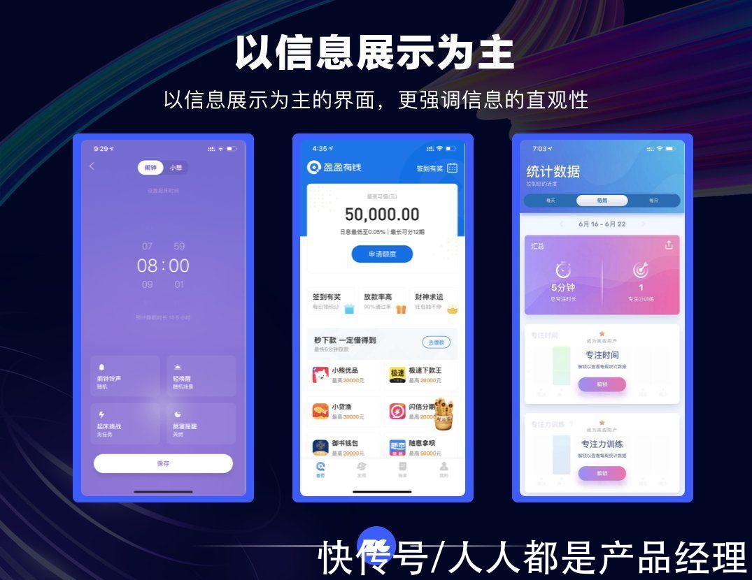 信息量|教你在界面中应用版式布局
