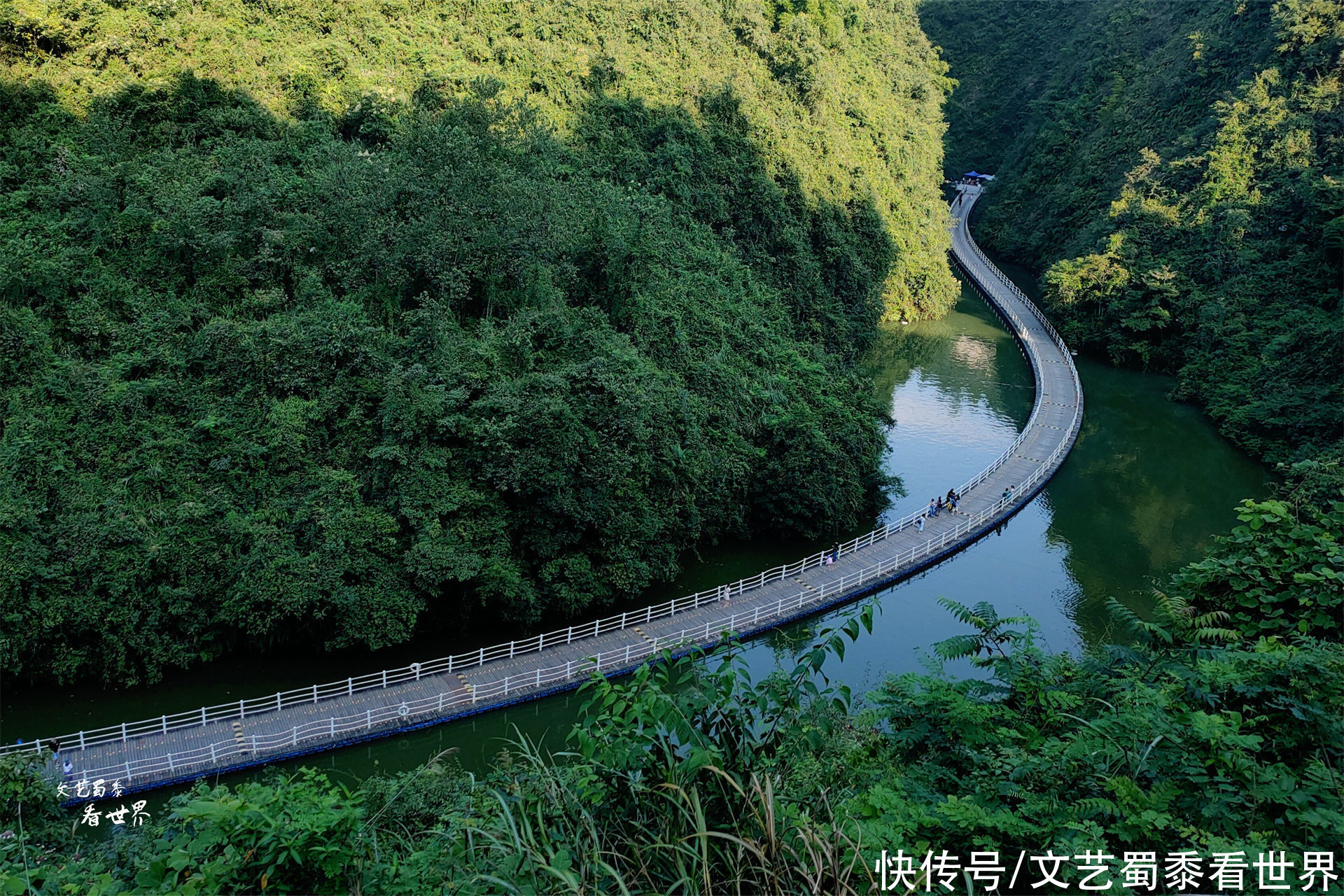 夏天|虽在重庆武汉两大火炉中间，夏天平均温度只有20°，堪比人间仙境