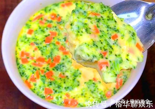西兰花|鸡蛋和此菜是绝配，简单一蒸，香嫩营养，多给孩子吃，开胃又长个
