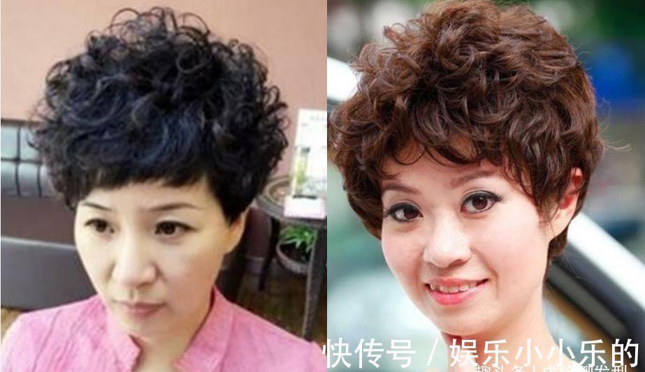 洋气|50岁女人,发型要“减龄”更要“洋气”,烫发和发色千万别选错了