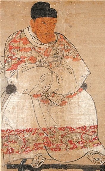 朱元璋被画成猪腰子脸丑化还是官定?