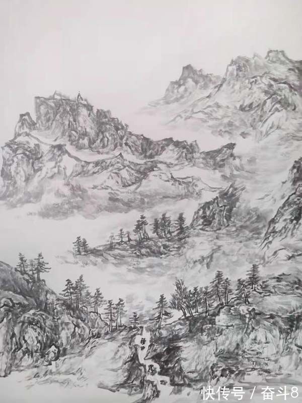 画家|画家梁霞——以墨为骨 酣畅淋漓