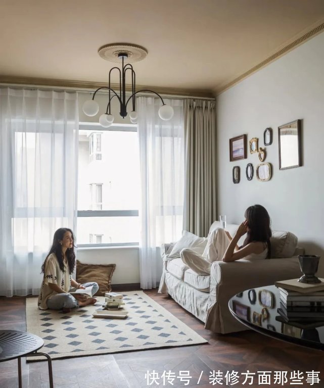 卫生间|57㎡复古法式风,玄关柜设计,改变入户正对卫生间,干区直接放外面