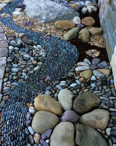 回家|石头画已经过去了,现在流行玩石贴画捡一堆石头回家,玩过瘾