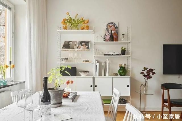 小户型|47平米充满植物的家,小户型也能打造奇幻北欧风!