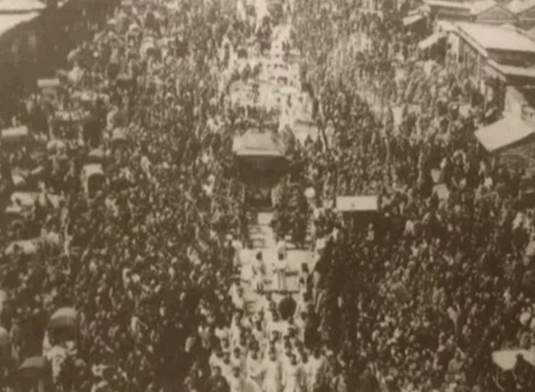 国葬|光绪的葬礼是什么规模，这组照片带你回味，一百年前的国葬