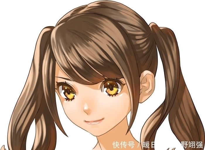 交界处|人物头发上色其实很简单!画不好是你没学会正确的绘画方法!