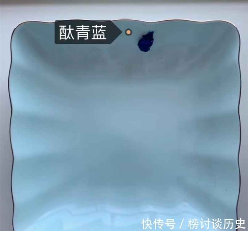 美术生在不规则盘子上画画,开始以为是玩笑,看到成品佩服了!