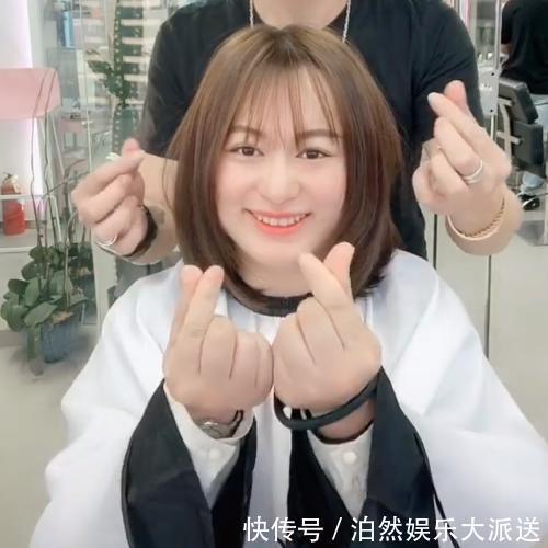 刘海|女孩身材魁梧脸型大,做发型很纠结,发型师改造后堪比整容