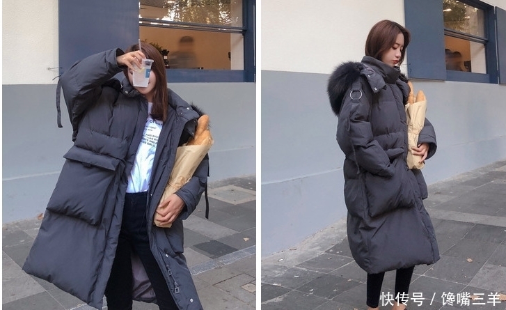 怕冷|怕冷的小仙女建议这么穿,羽绒服保暖又好看,美美过冬天!