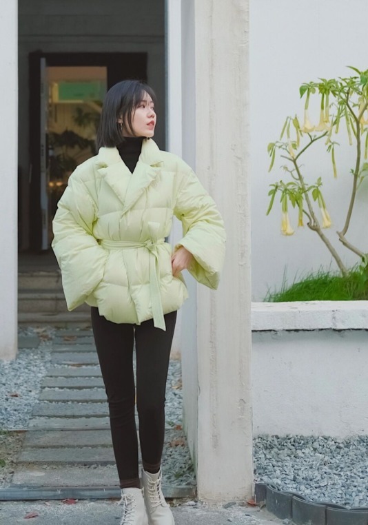 裤子 今年流行“羽绒服+裤子”,日常舒适又保暖,随便穿穿都有好气质