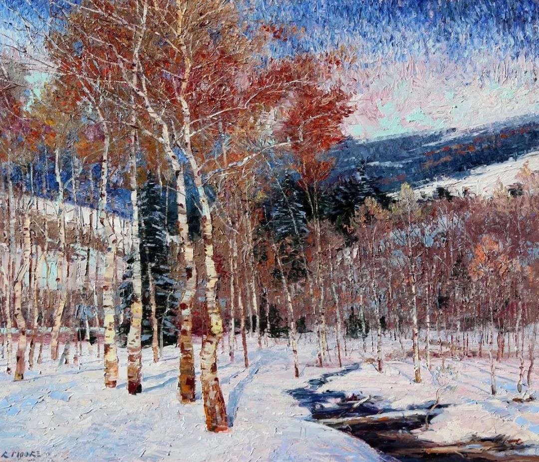 robert|这组小色块油画,色彩生动,美得令人目不暇接