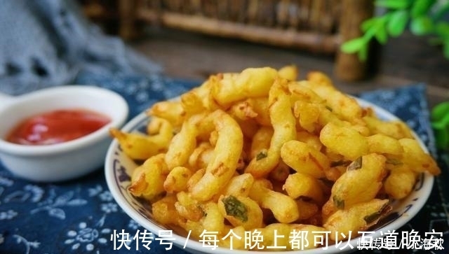 小吃|这菜一年四季都便宜, 用它做个小吃, 酥酥脆脆, 老人小孩都爱吃