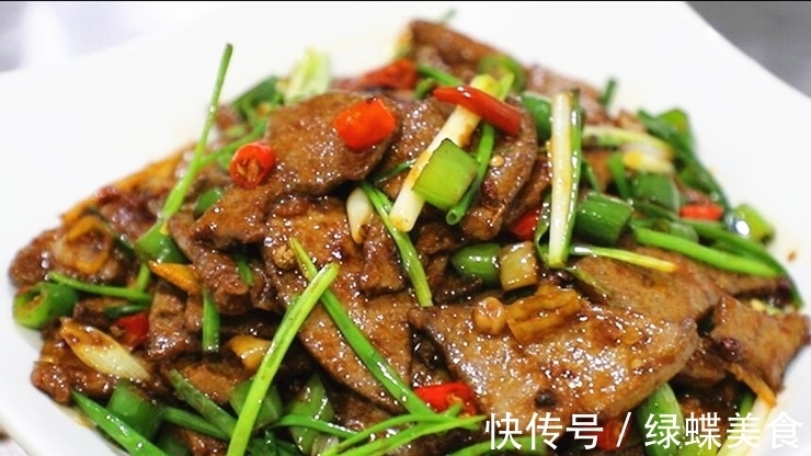 红薯粉芡|猪肝的最佳吃法，嫩滑爽口，脆而不腥，太好吃了