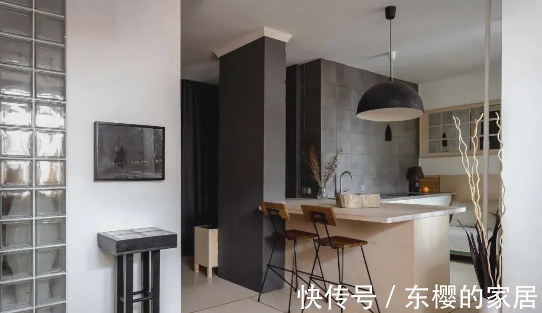 设计|44平小户型的非凡设计:4.4㎡的卧室,7.7㎡的玄关,比谁都舒服