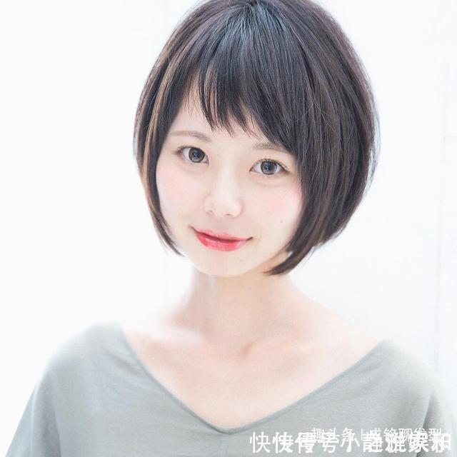圆脸型|圆脸女生剪短发要记住这三点,按这八款发型设计,减龄瘦脸更时尚