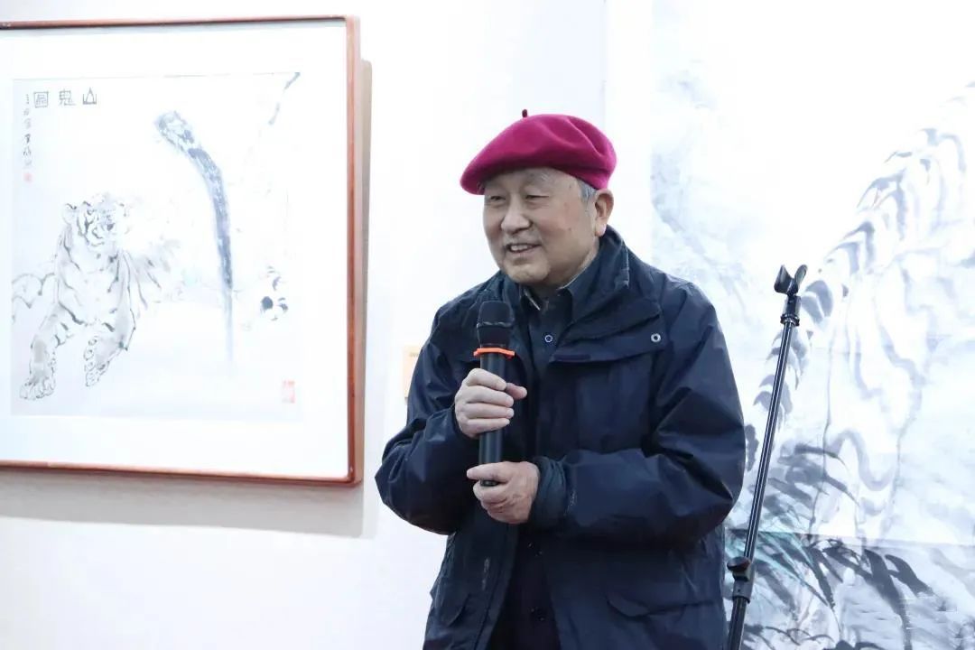 美术家协会#“虎虎生气——何业琦中国水墨画展”在陶氏艺术馆温暖开幕