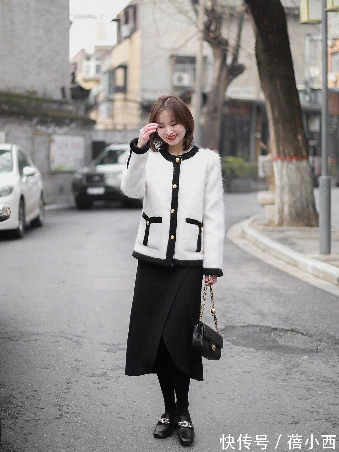 搭配 2022早春穿搭流行“小香风外套+半身裙or牛仔裤”,自带优雅气场