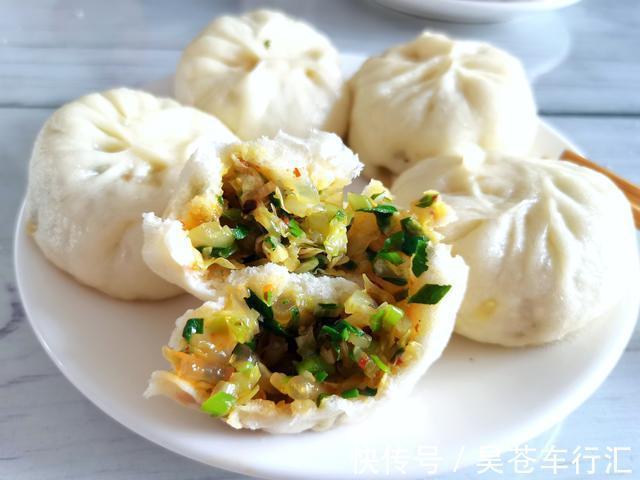 包子|每年冬天我家就爱吃这素包子,5元钱蒸一锅,一口气吃7个