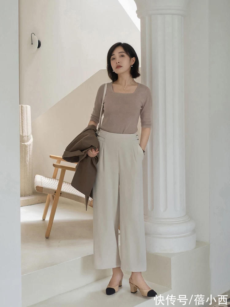 大女人|女人过40穿衣要体面,建议多穿“九分裤”,好看的版型都选好了