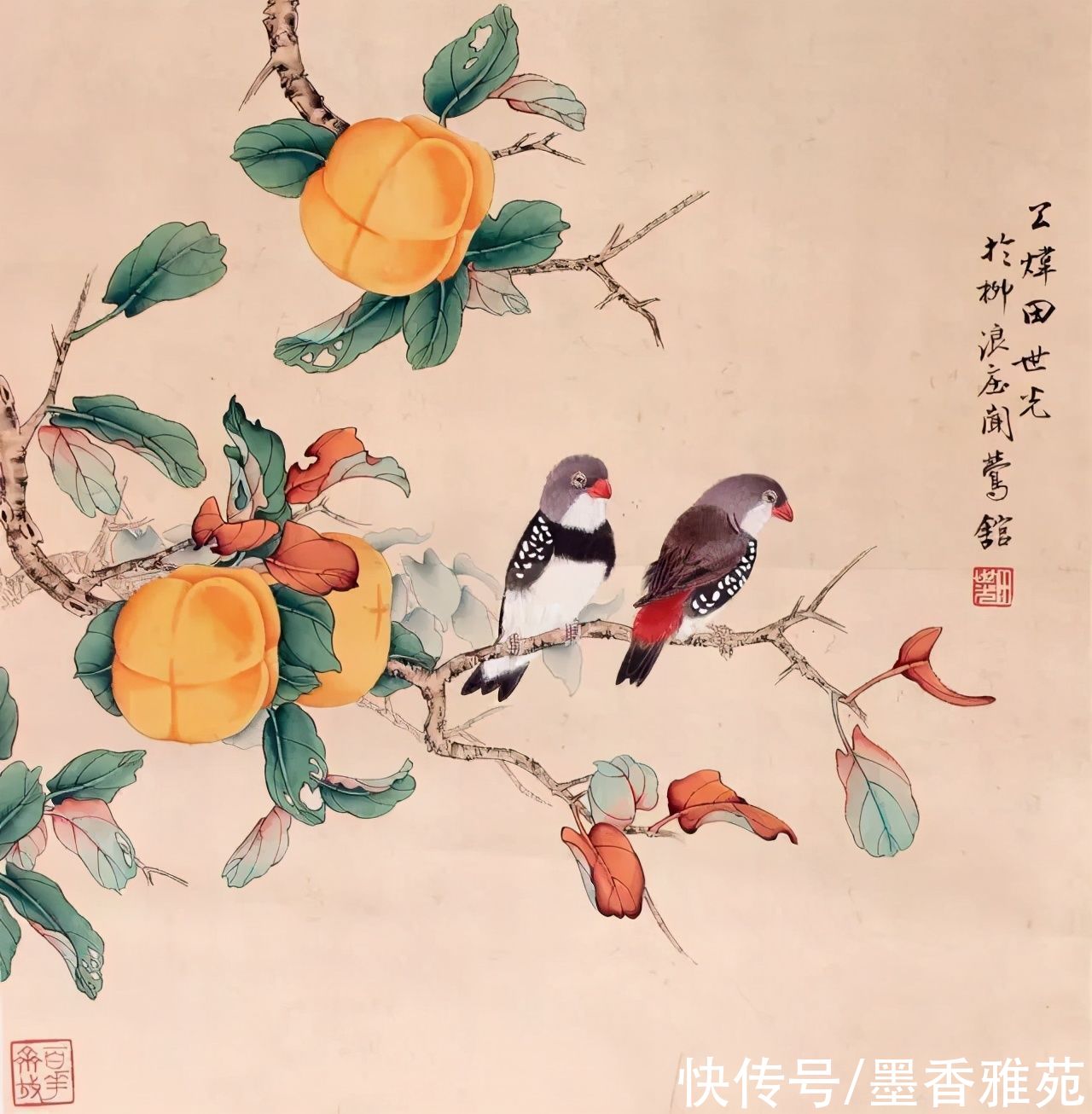 精品|太美了，艺术大师田世光精品花鸟画作品欣赏