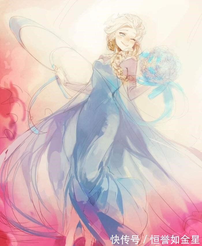 百合|迪士尼公主象征的花朵白雪是百合,爱洛是玫瑰,她的花最特别!