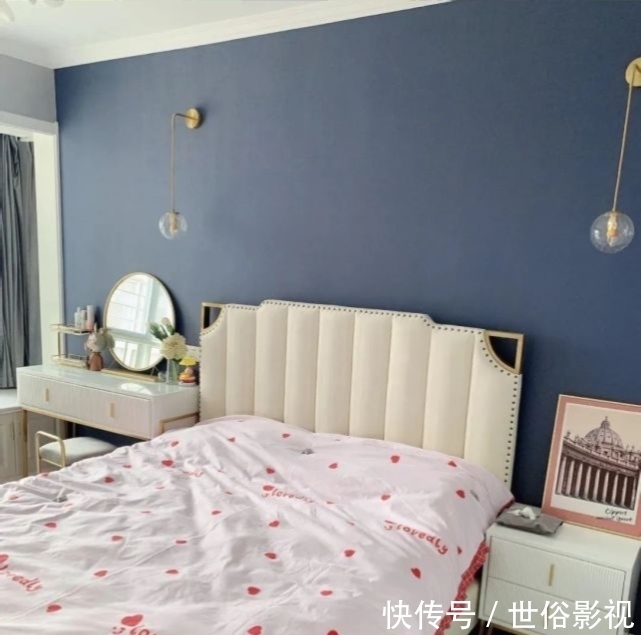 背景墙|照着网上装的房子太成功了,全屋贴墙布,漂亮又高级,越看越喜欢~