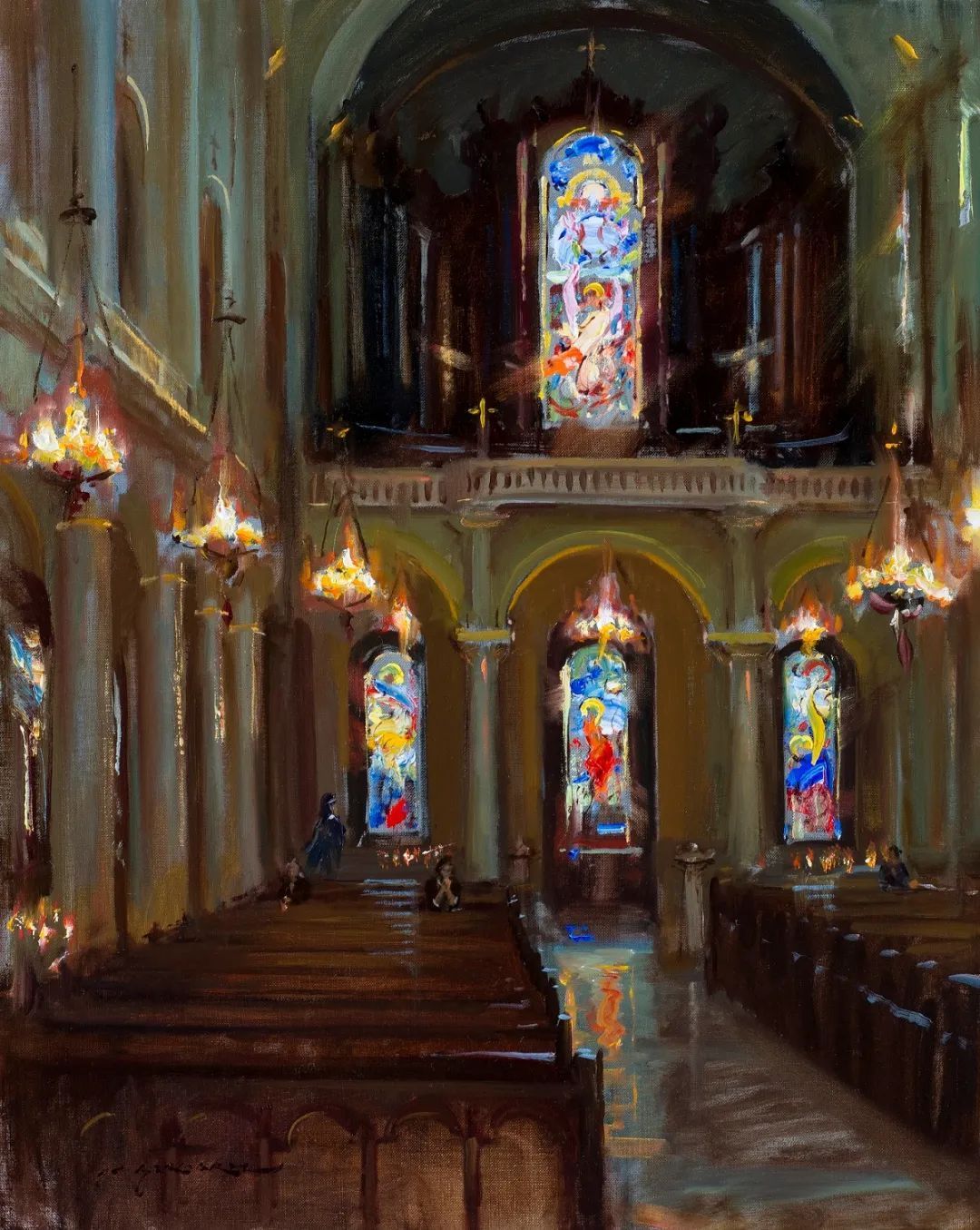 华金·索罗拉|他松散风格的油画,有着特殊令人回味的美