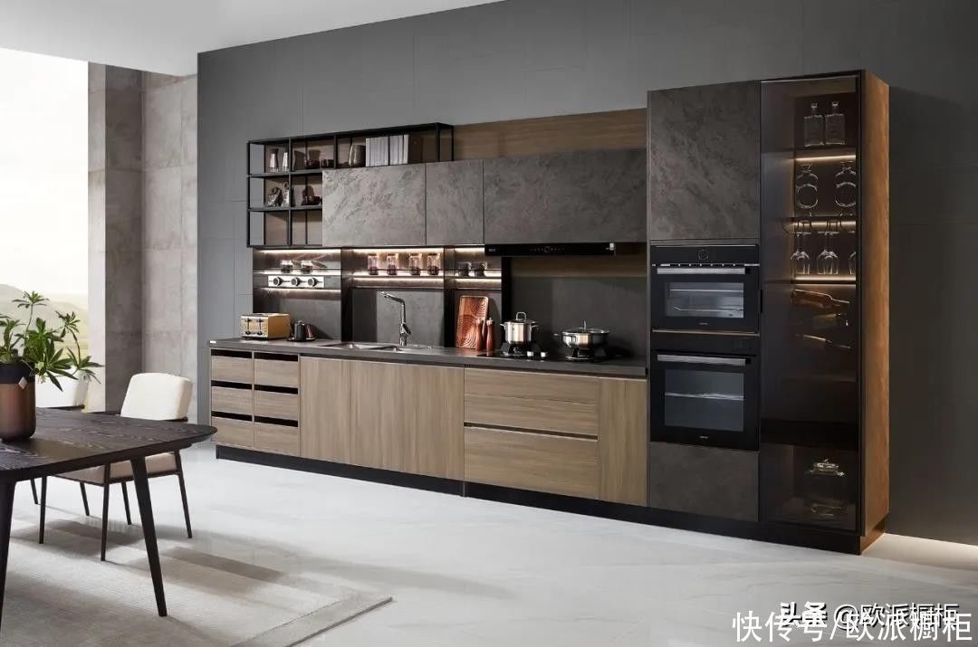 欧派|这9款橱柜配色竟然如此惊艳!看过的人都收藏了