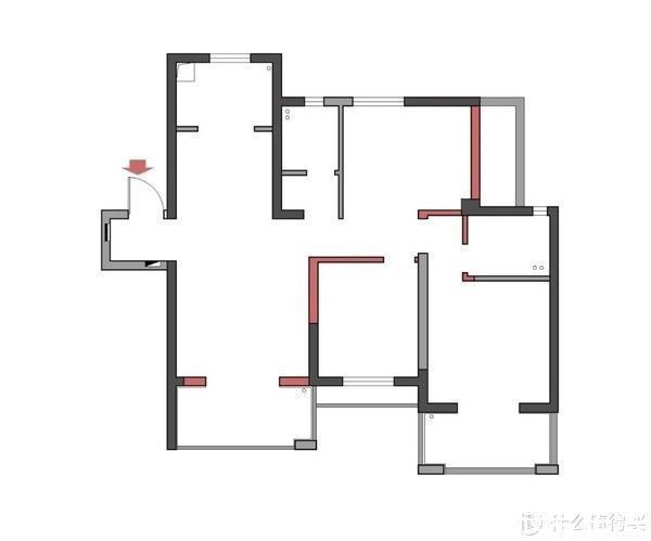 开阔|同样是117㎡的房子，他家就多一个小“设计”，空间却整整大了1倍