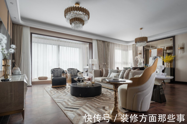 轻奢|129平米的四居室装修案例欣赏,将轻奢风融入到现代生活当中