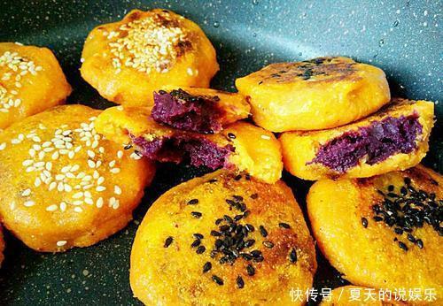 美味鸡蛋饼、紫薯南瓜饼、番茄鸡蛋卷,快手又美味营养的早餐选择