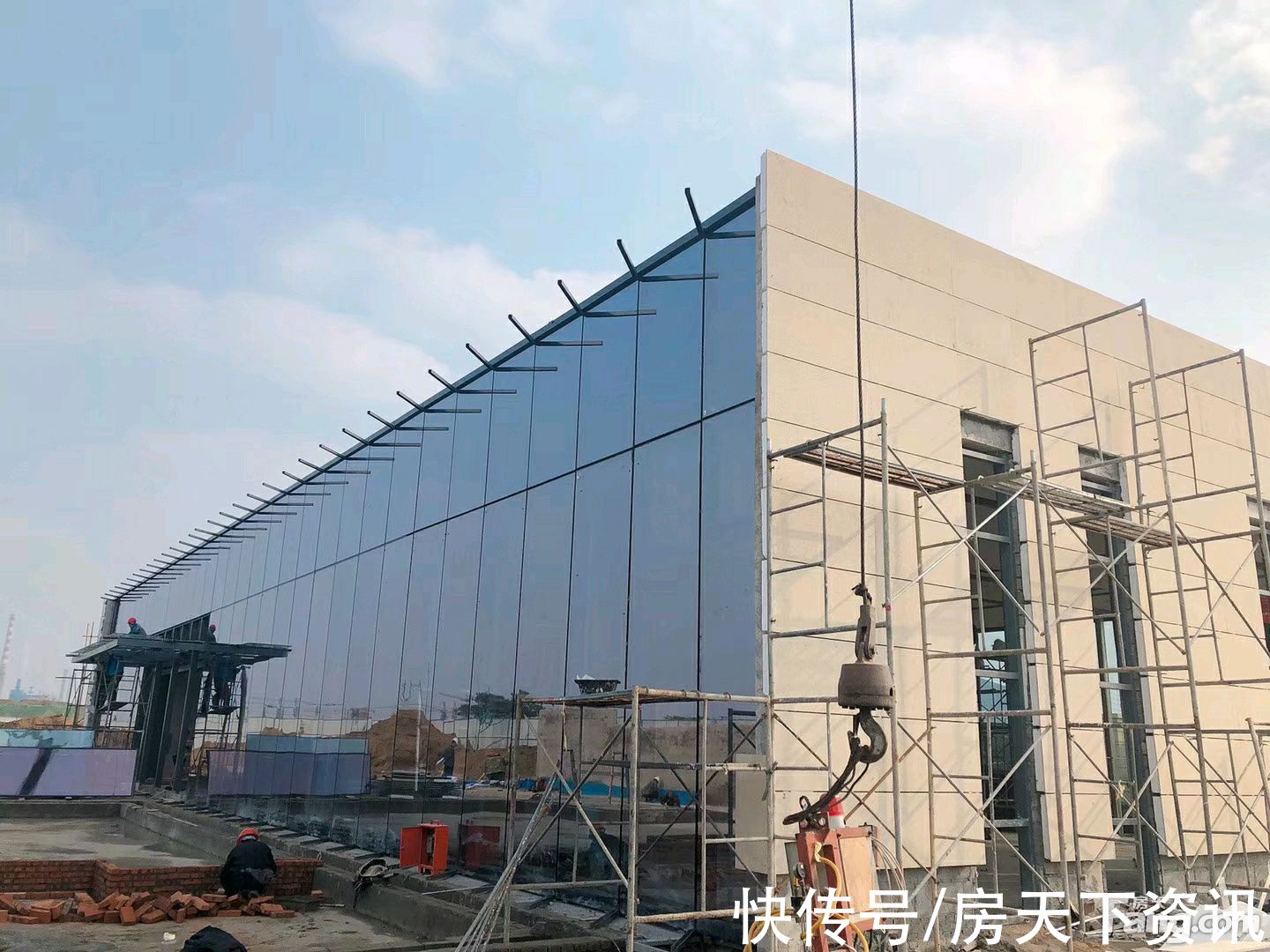 蓝城|潍坊经济开发区热门楼盘项目现场传来一批新照片,请查收