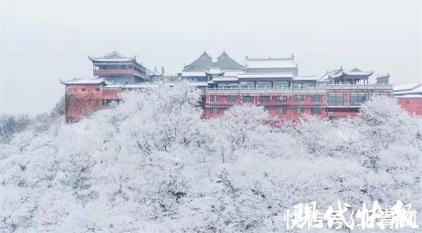 初雪|美不胜收！句容茅山迎来初雪宛若仙境