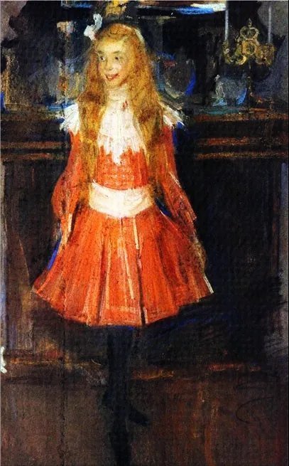 彼得堡&色彩这么艳丽,居然是列宾工作室出来的画家