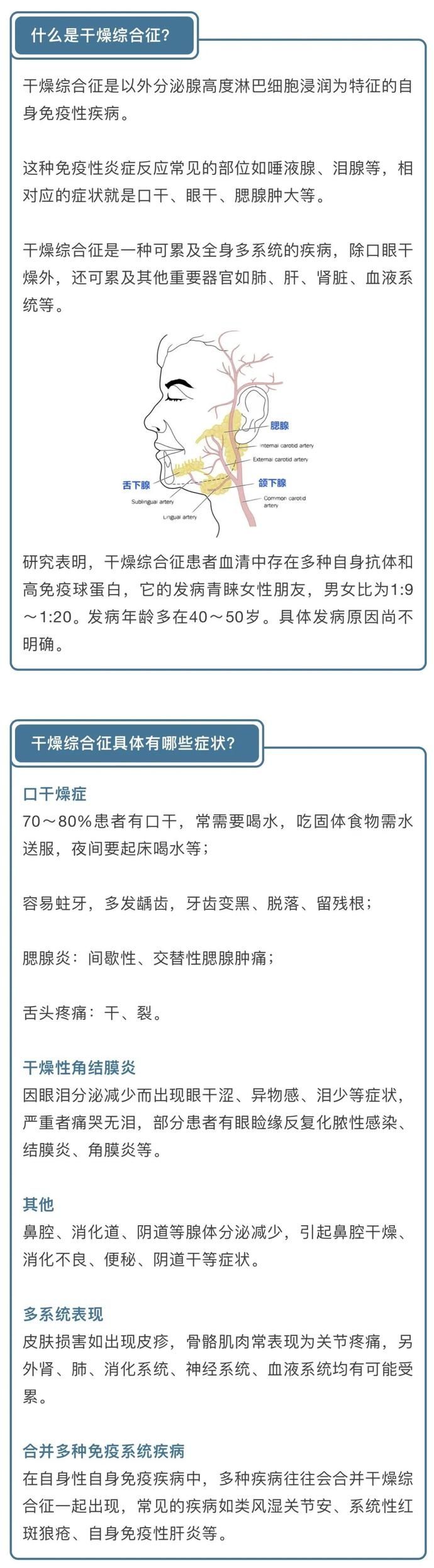  经常口干眼干，警惕这种病！可导致多脏器损伤→