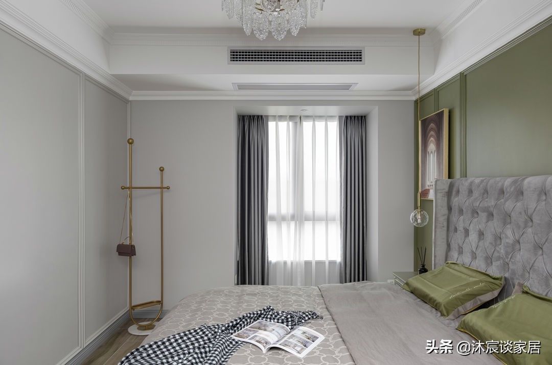 轻奢|她真的很明智,新家选择美式与轻奢结合,室内简洁优雅,太喜欢了