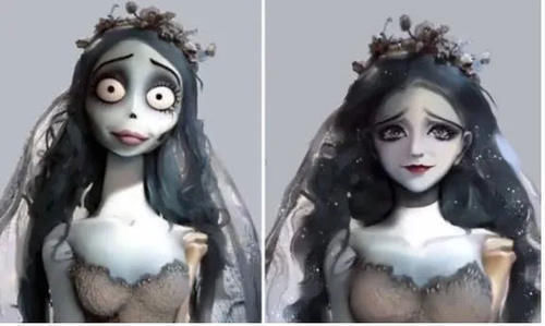 哪吒传奇|动漫主角遇十级美颜，老巫婆成暗黑女神，看到僵尸新娘想娶