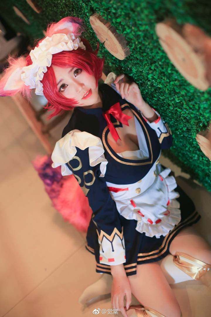 tya事务所 王者荣耀 女仆妲己cosplay