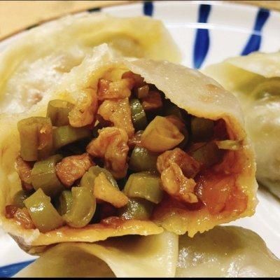 #名厨汁味，圆中秋美味#豆角酱肉大蒸饺