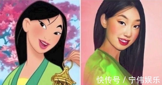 乐佩公主|超还原的迪士尼公主cos照,安娜公主温柔可爱,花木兰完美复刻