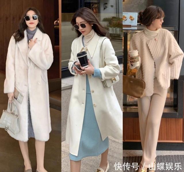 分享一组冬季气质穿搭,随性又浪漫,这才是韩系风的正确打开方式