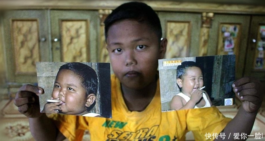 印尼|印尼2岁小孩每天抽40根香烟,6年后的他是怎样的?