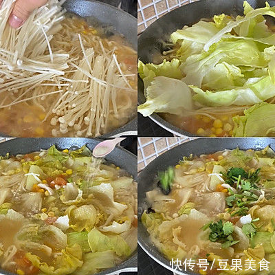 #一口新年味，全家享佳味#番茄豆腐滑鸡.面