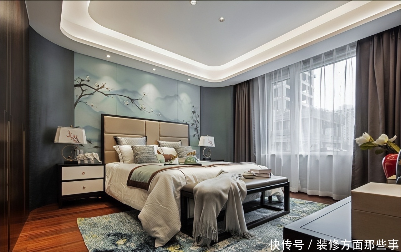 衣帽间|260平新中式四居室,化繁为简,在意境