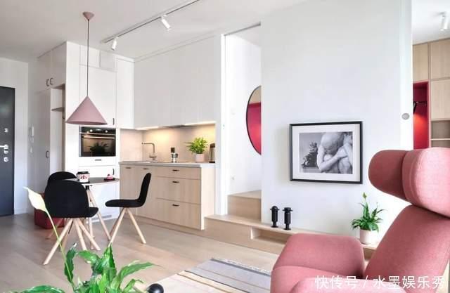 小户型|大龄姑娘买下33㎡小宅,全屋极简装修,卧室抬高45㎝,好舒适